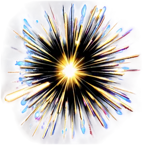 Digital Light Burst PNG 62