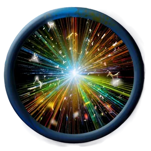 Digital Light Burst PNG Fbq