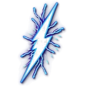 Digital Lightning Bolt PNG 05042024