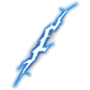 Digital Lightning Bolt PNG Nos
