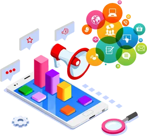 Digital Marketing Concept Illustration