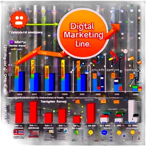 Digital Marketing Line Chart PNG Ldo PNG