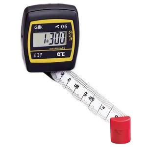 Digital Measuring Tape Png Ydf71 PNG image