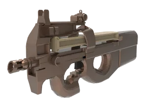 Digital Model Handgun