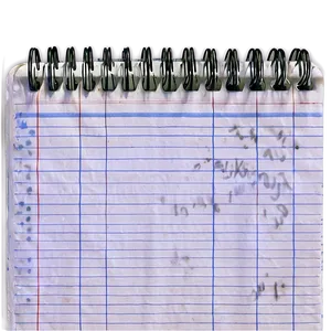 Digital Notebook PNG 86