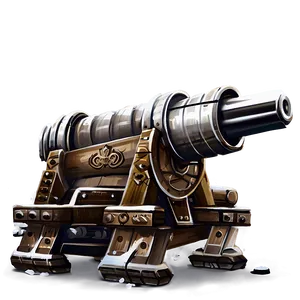 Digital Painting Cannon Png 05242024 PNG image