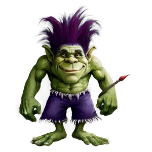 Digital Painting Troll PNG 05232024 PNG