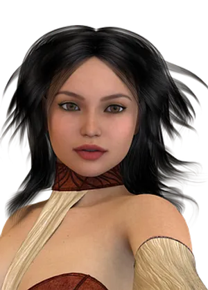 Digital Portraitofa Woman