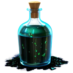 Digital Potion Bottle PNG Yvp