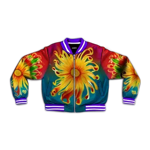 Digital Print Bomber Jacket PNG 46 PNG