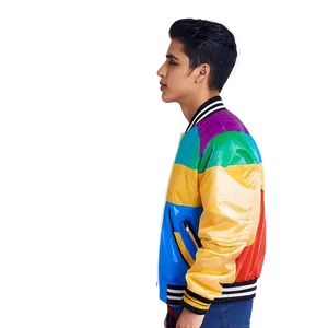 Digital Print Bomber Jacket PNG 50 PNG