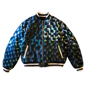 Digital Print Bomber Jacket PNG Epe73
