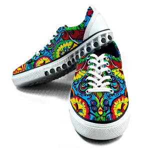 Digital Print Sneakers PNG Emq49 PNG