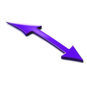 Digital Purple Arrow PNG 80