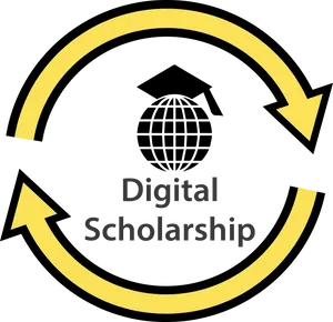 Digital Scholarship Cycle Logo PNG image