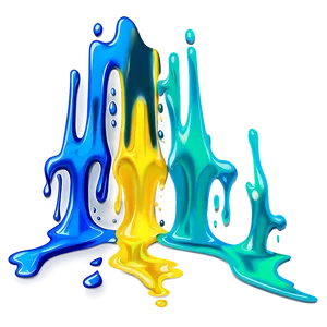 Digital Spray Paint Drip PNG Inq83 PNG