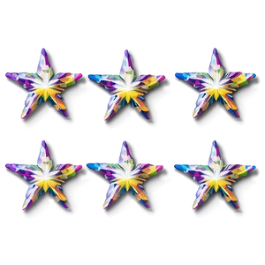 Digital Star Pattern PNG Osk