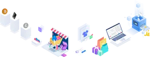 Digital Technology Concept Illustration PNG