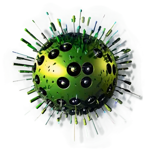 Digital Threat Virus Png 05252024 PNG image