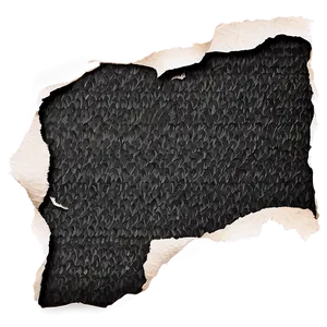 Digital Torn Paper Texture PNG 4