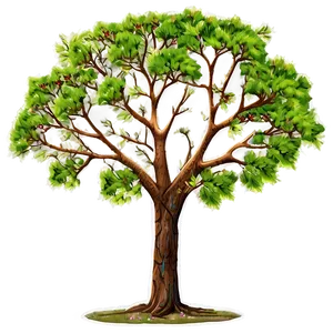 Digital Tree Elevation Png 06262024 PNG image