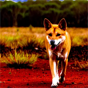Dingo In Australian Outback PNG 72 PNG