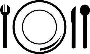 Dining Tableware Vector PNG image