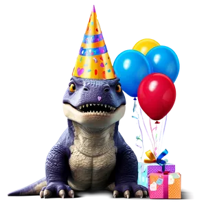 Dino Birthday Celebration PNG 06122024