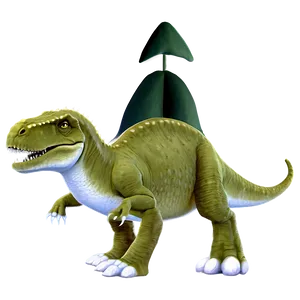 Dino In Santa Hat Png Qlp PNG image