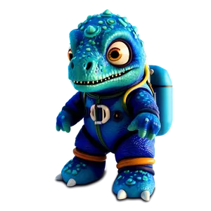 Dino In Space Suit PNG Cyq36 PNG