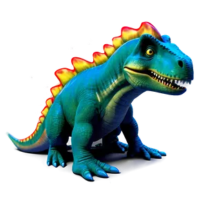 Dino Surfer Wave PNG 06122024 PNG