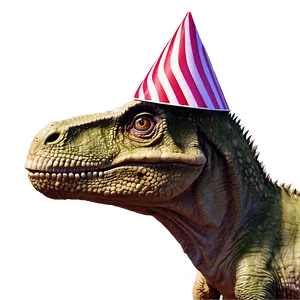 Dino With Party Hat Png Mxn15 PNG image