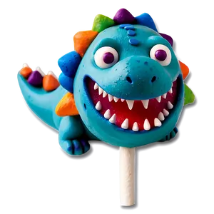 Dinosaur Cake Pops PNG Qvb