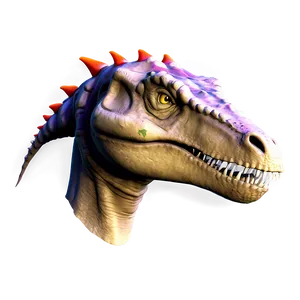 Dinosaur Head Educational Material PNG 06292024 PNG