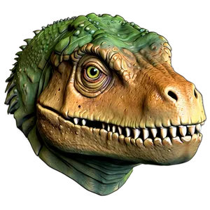 Dinosaur Head Educational Material PNG Fpx PNG