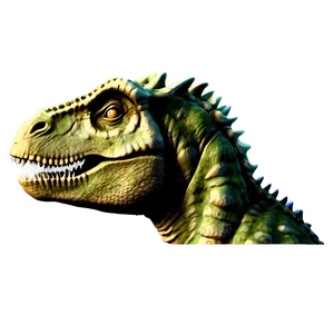 Dinosaur Head Side View PNG Mbd PNG