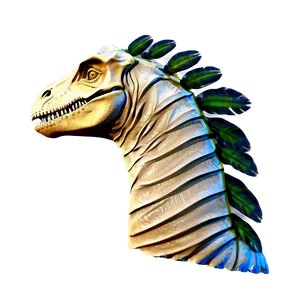 Dinosaur Head With Feathers PNG 80 PNG