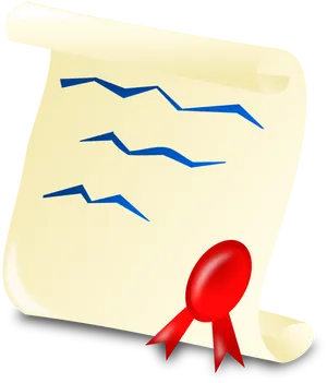 Diploma Certificate Icon PNG