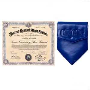 Diploma In Leather Case Png 05252024 PNG image