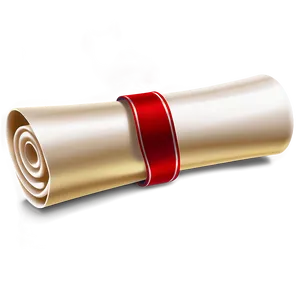 Diploma Scroll Png 05252024 PNG image