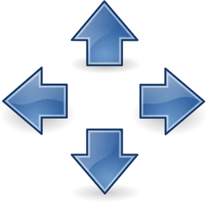 Directional Arrows Graphic PNG image