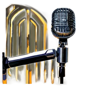 Directional Podcast Mic PNG 06202024 PNG