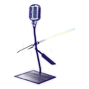 Directional Podcast Mic PNG 06202024 PNG
