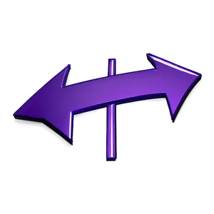 Directional Purple Arrow Png 06272024 PNG image