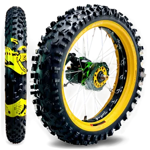 Dirt Bike Tires Png Ilb PNG image