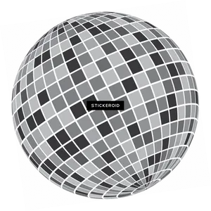 Disco Ball Illustration PNG image