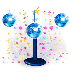 Disco Ball Sparkle Fiesta.png PNG image