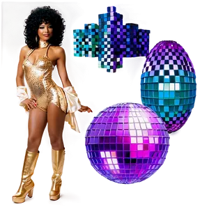 Disco Costume PNG Xmx78 PNG