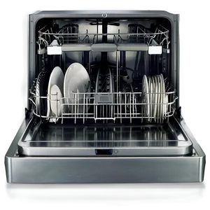 Dishwasher With Steam Function PNG 06132024