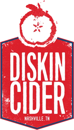 Diskin Cider Logo Nashville PNG image